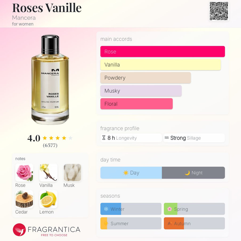 Rose vanilla